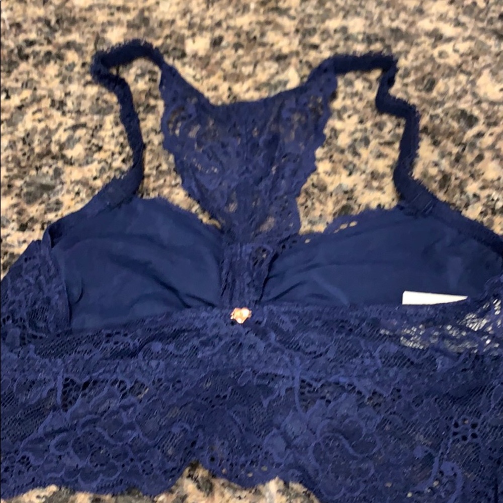 Victorias Secret Pink lace bralette